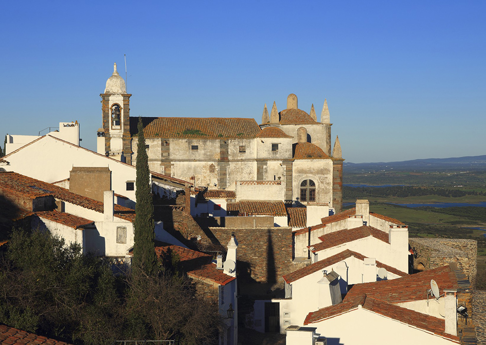 The Portuguese village of Monsaraz, perched on a hill (Credit: johncopland / Istock.com)